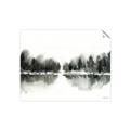 Picture of Misty Forest Black  _GroupedProduct_Rectangle_Landscape_Unframed_Print_Only_