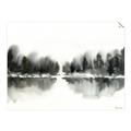 Picture of Misty Forest Black  _GroupedProduct_Rectangle_Landscape_Unframed_Print_Only_