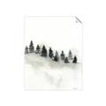 Picture of Misty Forest Trees _GroupedProduct_Rectangle_Portrait_Unframed_Print_Only_