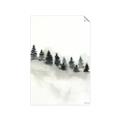 Picture of Misty Forest Trees _GroupedProduct_Rectangle_Portrait_Unframed_Print_Only_
