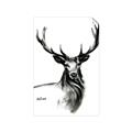 Picture of Sketched Deer  _GroupedProduct_Rectangle_Portrait_Unframed_Print_Only_