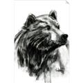Picture of Sketched Bear _GroupedProduct_Rectangle_Portrait_Unframed_Print_Only_