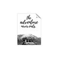 Picture of The Adventure Never Ends _GroupedProduct_Rectangle_Portrait_Photography _GroupedProduct_Rectangle_Portrait_Unframed_Print_Only_