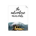 Picture of The Adventure Never Ends _GroupedProduct_Rectangle_Portrait_Photography _GroupedProduct_Rectangle_Portrait_Unframed_Print_Only_