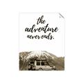 Picture of The Adventure Never Ends _GroupedProduct_Rectangle_Portrait_Photography _GroupedProduct_Rectangle_Portrait_Unframed_Print_Only_