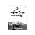 Picture of The Adventure Never Ends _GroupedProduct_Rectangle_Portrait_Photography _GroupedProduct_Rectangle_Portrait_Unframed_Print_Only_