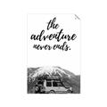Picture of The Adventure Never Ends _GroupedProduct_Rectangle_Portrait_Photography _GroupedProduct_Rectangle_Portrait_Unframed_Print_Only_
