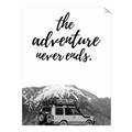 Picture of The Adventure Never Ends _GroupedProduct_Rectangle_Portrait_Photography _GroupedProduct_Rectangle_Portrait_Unframed_Print_Only_
