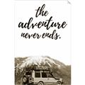 Picture of The Adventure Never Ends _GroupedProduct_Rectangle_Portrait_Photography _GroupedProduct_Rectangle_Portrait_Unframed_Print_Only_