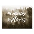 Picture of Never Stop Exploring _GroupedProduct_Rectangle_Landscape_Photography _GroupedProduct_Rectangle_Landscape_Unframed_Print_Only_