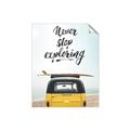 Picture of Never Stop Exploring Van _GroupedProduct_Rectangle_Portrait_Photography _GroupedProduct_Rectangle_Portrait_Unframed_Print_Only_