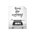 Picture of Never Stop Exploring Van _GroupedProduct_Rectangle_Portrait_Photography _GroupedProduct_Rectangle_Portrait_Unframed_Print_Only_