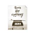 Picture of Never Stop Exploring Van _GroupedProduct_Rectangle_Portrait_Photography _GroupedProduct_Rectangle_Portrait_Unframed_Print_Only_