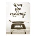 Picture of Never Stop Exploring Van _GroupedProduct_Rectangle_Portrait_Photography _GroupedProduct_Rectangle_Portrait_Unframed_Print_Only_