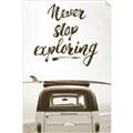 Picture of Never Stop Exploring Van _GroupedProduct_Rectangle_Portrait_Photography _GroupedProduct_Rectangle_Portrait_Unframed_Print_Only_