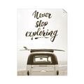 Picture of Never Stop Exploring Van _GroupedProduct_Rectangle_Portrait_Photography _GroupedProduct_Rectangle_Portrait_Unframed_Print_Only_
