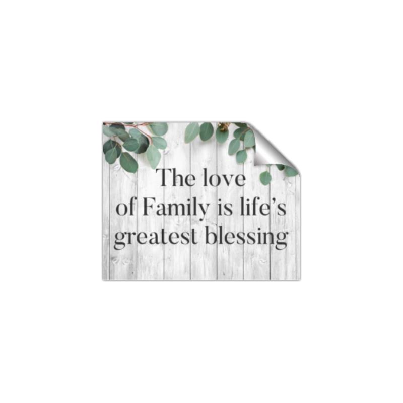 Picture of Family is life _GroupedProduct_Rectangle_Landscape_Unframed_Print_Only_