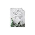 Picture of Love grows here _GroupedProduct_Rectangle_Portrait_Unframed_Print_Only_