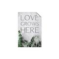 Picture of Love grows here _GroupedProduct_Rectangle_Portrait_Unframed_Print_Only_