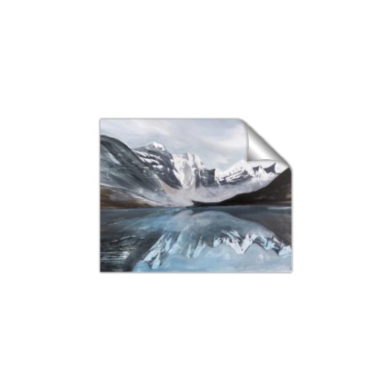 Picture of Snowy mountains _GroupedProduct_Rectangle_Landscape_Unframed_Print_Only_