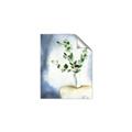 Picture of Green leaves  Pot _GroupedProduct_Rectangle_Portrait_Unframed_Print_Only_