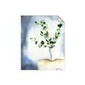 Picture of Green leaves  Pot _GroupedProduct_Rectangle_Portrait_Unframed_Print_Only_