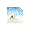 Picture of Wading at the Beach _GroupedProduct_Square_Unframed_Print_Only_