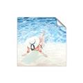 Picture of Wading at the Beach _GroupedProduct_Square_Unframed_Print_Only_