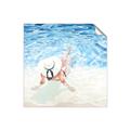 Picture of Wading at the Beach _GroupedProduct_Square_Unframed_Print_Only_