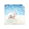 Picture of Wading at the Beach _GroupedProduct_Square_Unframed_Print_Only_
