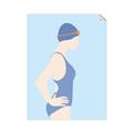 Picture of Swim Competition I  _GroupedProduct_Rectangle_Portrait_Unframed_Print_Only_