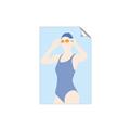 Picture of Swim Competition II  _GroupedProduct_Rectangle_Portrait_Unframed_Print_Only_