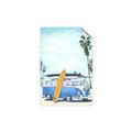 Picture of Surf board _GroupedProduct_Rectangle_Portrait_Unframed_Print_Only_