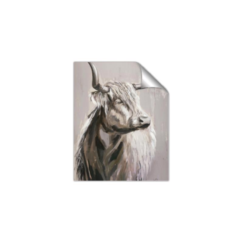 Picture of Harry the Highland _GroupedProduct_Rectangle_Portrait_Unframed_Print_Only_