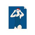 Picture of Swim Competition IV  _GroupedProduct_Rectangle_Portrait_Unframed_Print_Only_