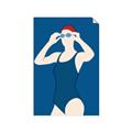Picture of Swim Competition IV  _GroupedProduct_Rectangle_Portrait_Unframed_Print_Only_
