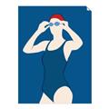 Picture of Swim Competition IV  _GroupedProduct_Rectangle_Portrait_Unframed_Print_Only_