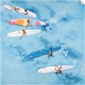 Picture of Surfboarders I  _GroupedProduct_Square_Unframed_Print_Only_