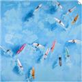 Picture of Surfboarders II  _GroupedProduct_Square_Unframed_Print_Only_