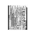 Picture of City Sketch II _GroupedProduct_Rectangle_Portrait_Unframed_Print_Only_
