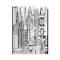 Picture of City Sketch II _GroupedProduct_Rectangle_Portrait_Unframed_Print_Only_