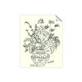 Picture of Drawn Florals I  _GroupedProduct_Rectangle_Portrait_Unframed_Print_Only_