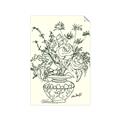 Picture of Drawn Florals I  _GroupedProduct_Rectangle_Portrait_Unframed_Print_Only_