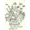 Picture of Drawn Florals I  _GroupedProduct_Rectangle_Portrait_Unframed_Print_Only_