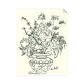 Picture of Drawn Florals I  _GroupedProduct_Rectangle_Portrait_Unframed_Print_Only_