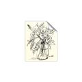 Picture of Drawn Florals II  _GroupedProduct_Rectangle_Portrait_Unframed_Print_Only_