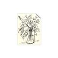 Picture of Drawn Florals II  _GroupedProduct_Rectangle_Portrait_Unframed_Print_Only_