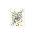 Picture of Drawn Florals III  _GroupedProduct_Rectangle_Portrait_Unframed_Print_Only_