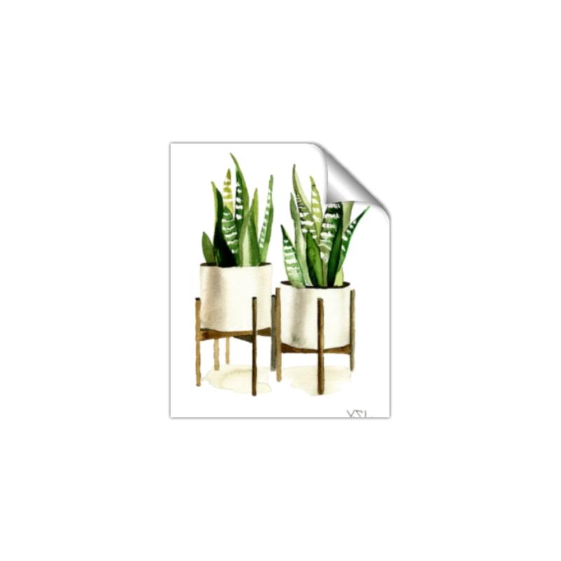 Picture of House Plants II  _GroupedProduct_Rectangle_Portrait_Unframed_Print_Only_
