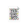Picture of Yes Girl  _GroupedProduct_Rectangle_Portrait_Unframed_Print_Only_